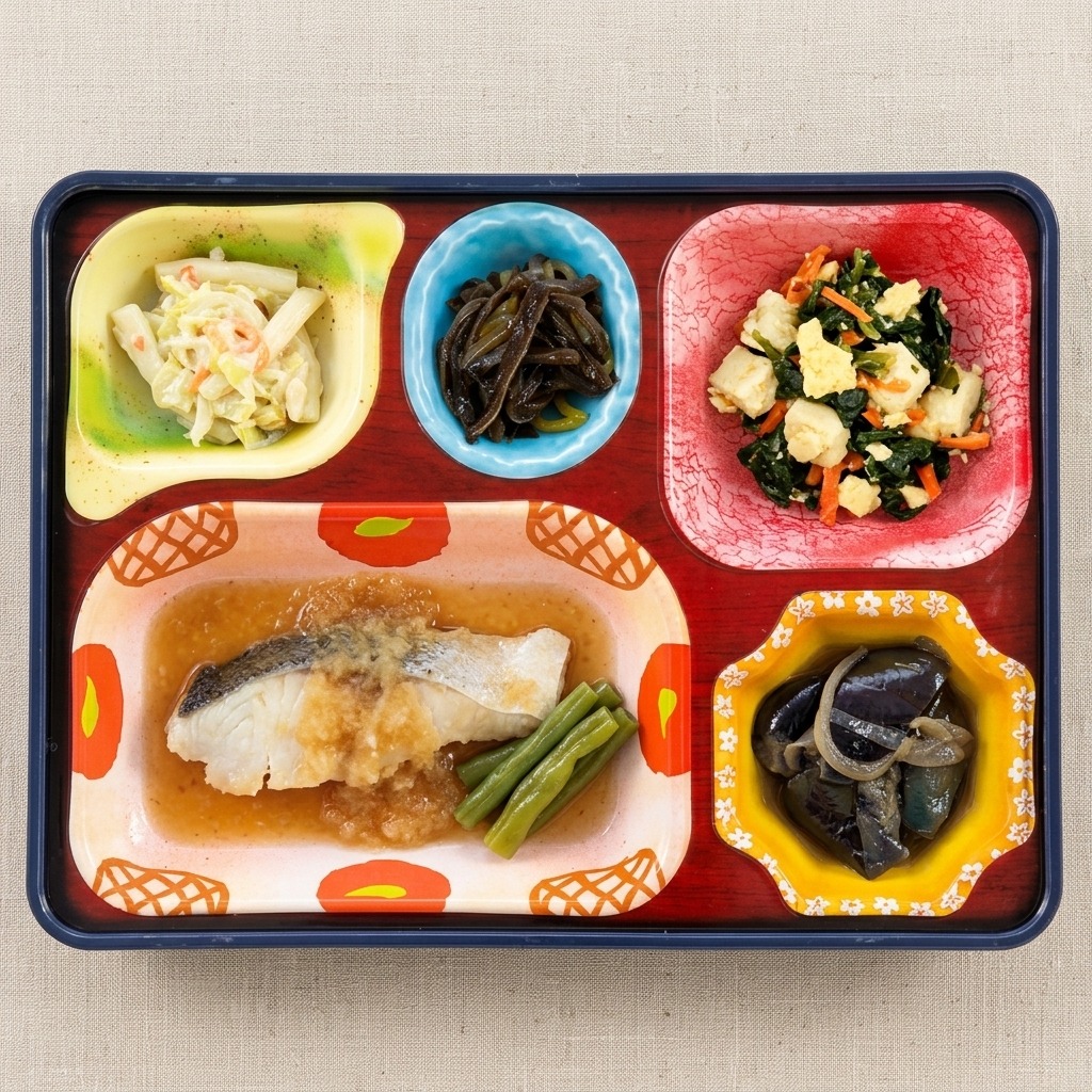 今月のおすすめメニュー♪～白身魚のみぞれ煮～
